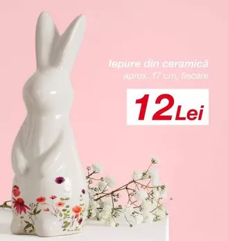 iepure din ceramică