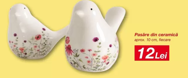 Pasăre din ceramică