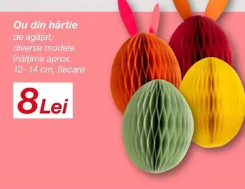 Ou din hårtie de agăţat