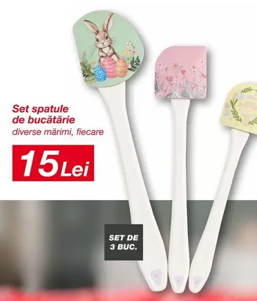 Set spatule de bucătărie