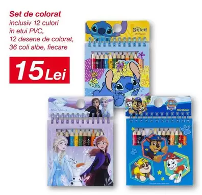 Frozen - Set de colorat