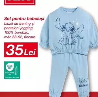 Set pentru bebeluși bluză de trening şi pantaloni jogging