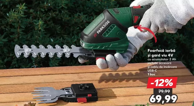 Foarfecă iarbö şi gard viu 4V