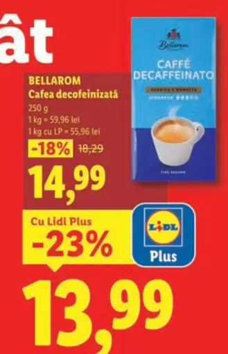Cafea decofeinizată