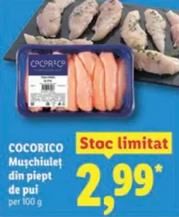 Mușchiuleț din piept de pui