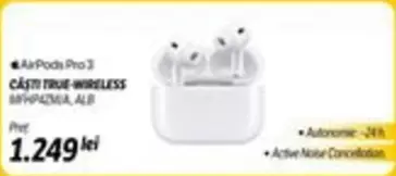 Alb - CASTI TRUE WIRELESS MHXM3ZEA/A