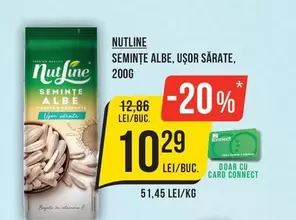 Nutline - SEMINŢE ALBE, UŞOR SĂRATE