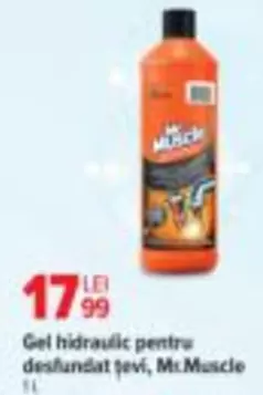 Gel hidraulic pentru desfundat țevi