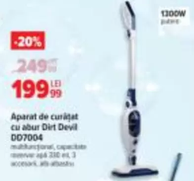 Aparat de curățat cu abur Dirt Devil DD7004