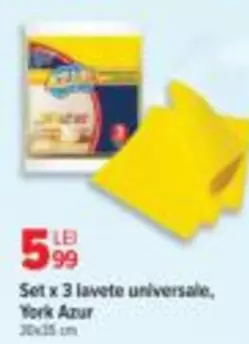 Set x 3 lavete universale