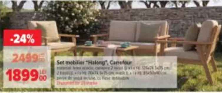 Set mobilier "Halong"