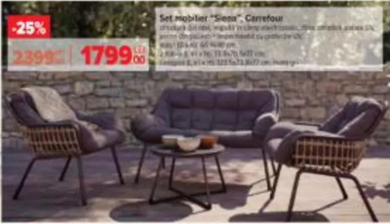 Set mobilier "Siena"