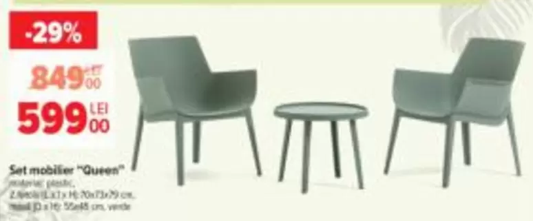 Set mobilier "Queen"