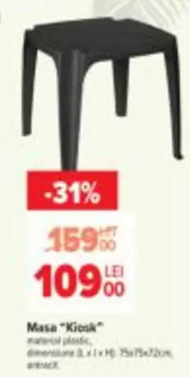 Masa "Kiosk"