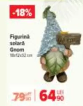 Figurină solară Gnom