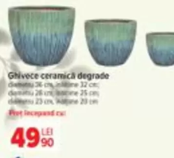 Ghivece ceramică degrade