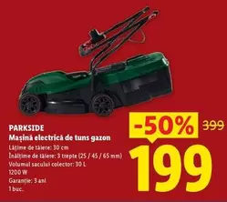 Mașină electrică de tuns gazon