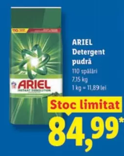 Ariel - Detergent pudră