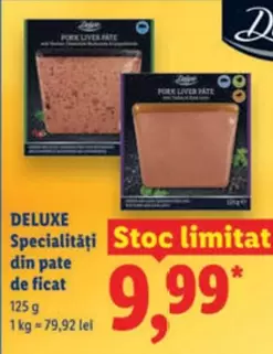 Specialități din pate de ficat