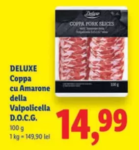 Coppa cu Amarone della Valpolicella D.O.C.G.