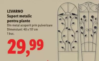 Suport metalic pentru plante