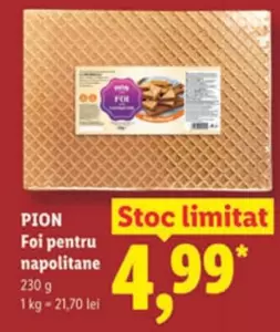 Foi pentru napolitane