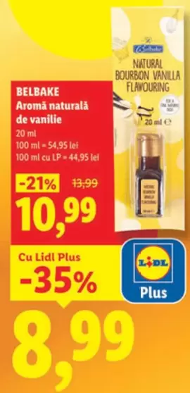 Aroma naturalá de vanilie