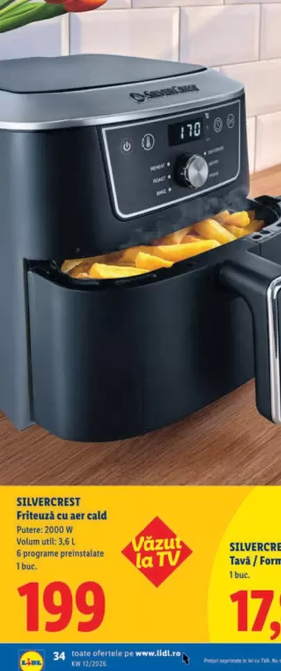 Friteuză cu aer cald