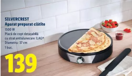 Aparat preparat clătite