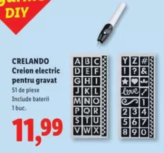 Creion electric pentru gravat
