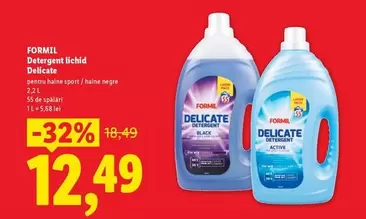 Detergent lichid Delicate