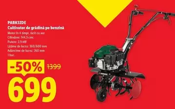 Cultivator de grădină pe benzină