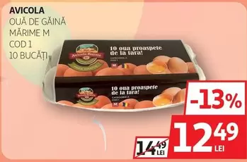 OUĂ DE GĂINĂ MĂRIME M