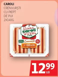 CRENVURSTI CU PIEPT DE PUI