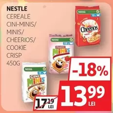 CEREALE CINI-MINIS/ MINIS/ CHEERIOS/ COOKIE CRISP