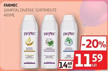 Șampon, diverse sortimente