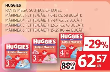Huggies - PANTS MEGA, SCUTECE CHILOTEL