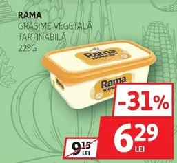 GRĂSIME VEGETALĂ TARTINABILĂ