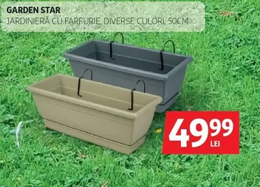 JARDINIERA CU FARFURIE, DIVERSE CULORI 50CM