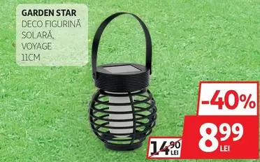 DECO FIGURINĂ SOLARĂ VOYAGE 11CM