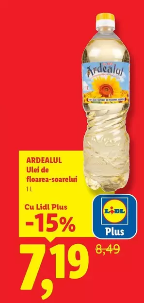 Ulei de floarea-soarelui