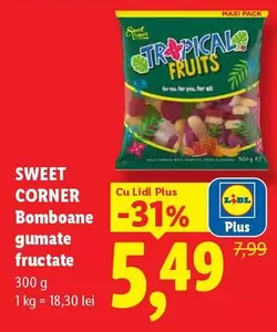 Bomboane gumate fructate