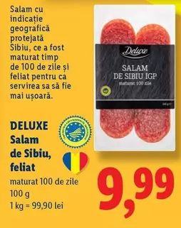 Salam de Sibiu, feliat