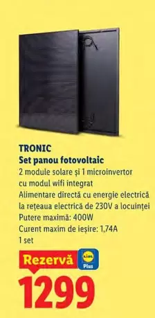 Set panou fotovoltaic