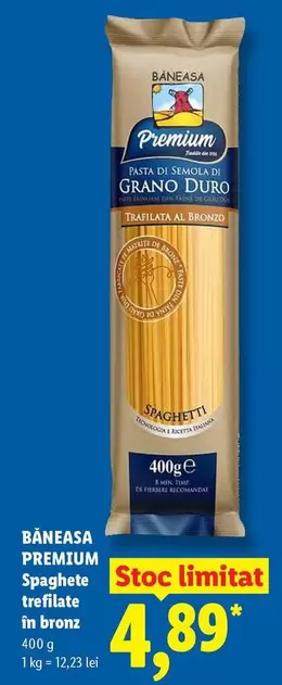 Spaghete trefilate in bronz