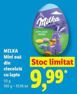 Milka - Mini ouă din ciocolată cu lapte