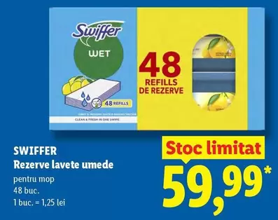 Rezerve lavete umede