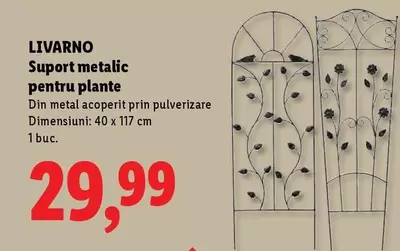 Suport metalic pentru plante