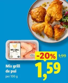 Mix grill de pui