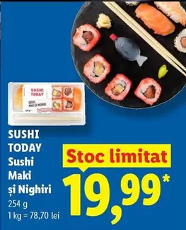 Sushi Maki și Nighiri